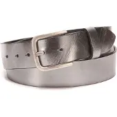 BA98 Ceinture gris argenté