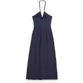 Scotch & Soda 177251 Sleeveless Long Dress Bleu 36 / Short Femme