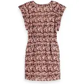Scotch & Soda Robe Sans Manches Mini Wrap