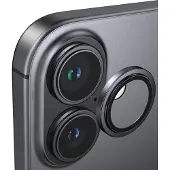 Torras - Lensguard Camera Protector : protection d'objectif pour iPhone 17 – noir