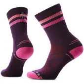 Smartwool Hike Light Cushion Tube Stripe Crew Socks Violet EU 42-45 Femme
