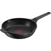 Tefal E2490544, Rond, Marron, Noir, Titane, Aluminium, Céramique, Gaz, Halogène, Induction, Plaque de cuisson uniforme