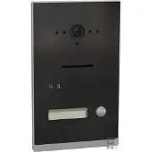 Ritto RGE2015130 Listo RGE2015130 Platine de rue TwHexagonal IP UP 1 bouton de sonnette