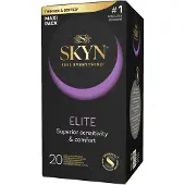 Manix SKYN Elite - préservatifs ultra fins sans latex (boîte de 20)