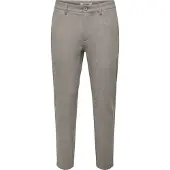 Only & Sons Pantalon chino 'ONSMark' gris chiné