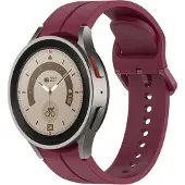 Samsung Bracelet pour montre Galaxy Watch 6, 6 Classic - Rouge vin