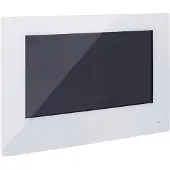 ABUS Moniteur tactile 7" blanc, 2- TVHS20210 filaire pour interphone-portier
