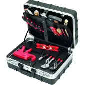 Cimco Lehrlingskoffer Sanitär 170528 Sanitary Tool box (+ tools) (L x W x H) 365 x 455 x 205 mm