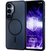 3MK Smoke Magcase Samsung Galaxy S25+ Phone Case Noir