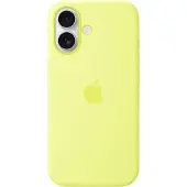 Apple Cover Silicone Magsafe Iphone 17 Jaune Néon