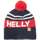 Helly Hansen unisex. 67150 Chapeau marin Ridgeline Beanie (OSFA), Casuel, Sport, Outdoor, Polyamide, Neige, Acrylique, De plein air, Marine