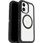 Otterbox Defender Pro XT Clear Camera Control (Apple iPhone 17), Coque pour téléphone portable, Transparent, Noir