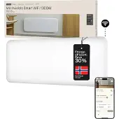 Mill 416697, convecteur électrique, IPX4, intérieur, mural, blanc, 1300 W