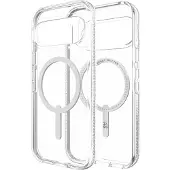 Zagg Crystal Palace Snap (Google Pixel 10, Google Pixel 10 Pro), Coque pour téléphone portable, Transparent