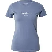 Pepe Jeans New Virginia Short Sleeve T-shirt Bleu L Femme