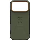 Uag Coque Civilian MagSafe pour Apple iPhone 17 Pro - Olive Orange