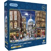 Gibsons Puzzle Cathédrale St. Paul à Noël 1000 pièces