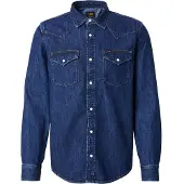 Lee Jeans Chemise bleu foncé