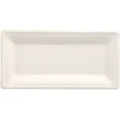 Papstar Assiette blanche 26 x 13 x 6,5 cm 50 pièces (50x)