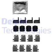 Delphi Kit d'accessoires, mâchoire de frein à disque