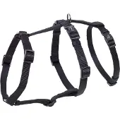 Nobby harnais de sécurité "Turva" noir cou : 42-60 cm, poitrine : 50-75 cm, l : 20 mm