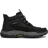 SKECHERS Bottines à lacets 'Respected - Esmont' noir