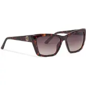 GUESS GU00098 52F dark havana 55/14/135 Lunettes de soleil pour femmes