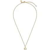 Coach - Stylish gold plated necklace for women 37335949GLD710, (Laiton)