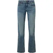Wrangler Jean 'LOW RISE BOLD BOOT' bleu denim