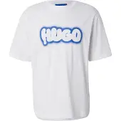 HUGO Nulibax 10258299 Short Sleeve T-shirt Blanc S Homme