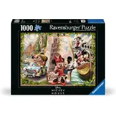 Ravensburger Disney Mickey Vacation & Minni (12000498) Puzzle 1000 Pieces Multicolore Enfants