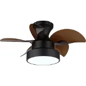 Globo Kari, Ventilateur, Noir, Marron