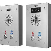 Fanvil I16S-02P, filaire, IP65, RJ-45, acier inoxydable, mural, 195 mm