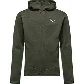 Salewa Puez Rocca Polarlite Hoodie Fleece Vert M Homme