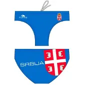 Turbo Serbia Swimming Brief Bleu S Homme
