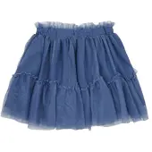 Name it Jupes courtes NMFBATILLE TULLE SKIRT filles - Bleu - 18 mois