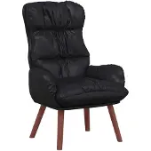 vidaXL fauteuil Noir 69 x 74 x 93 cm Cuir artificiel