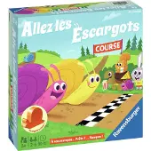 Ravensburger Jeu éducatif Allez les Escargot, +3 ans, noir, 2020