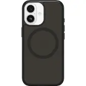 Otterbox Symmetry Clear MagSafe Camera Control (Apple iPhone 17), Coque pour téléphone portable, Transparent, Noir