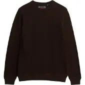 Superdry Pull-over brun foncé