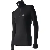 Loeffler Transtex Basic Long Sleeve T-shirt Noir L Femme