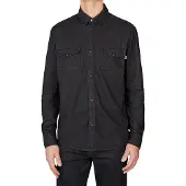 Pepe Jeans Denim Regular Long Sleeve Shirt Noir M Homme