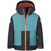 TROLLKIDS Rauland veste de ski imperméable pour enfants avec capuche bleu 116