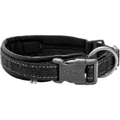 Hurtta Casual Eco Dog Collar Noir 45-55 cm