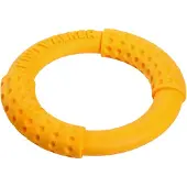 Kiwi Walker Jouet pour chien Anneau Orange, S, Ø 13 cm (Jouet à mâcher pour chiens)