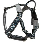 Hurtta Razzle-Dazzle Y-sele 35-45 cm, Blackberry (Chien, Promenade)