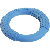 Kiwi Walker Jouet pour chien Anneau bleu, M, Ø 17 cm (Jouet à mâcher pour chiens)