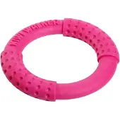 Kiwi Walker Jouet pour chien Anneau Rose, M, Ø 17 cm (Jouet à mâcher pour chiens)