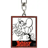 Abystyle Unisexe, Porte-clés, Astérix - Astérix, Multicolore, Rouge, Blanc, Noir