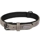 Flamingo Collier Delu Taupe 31/39cm 20mm